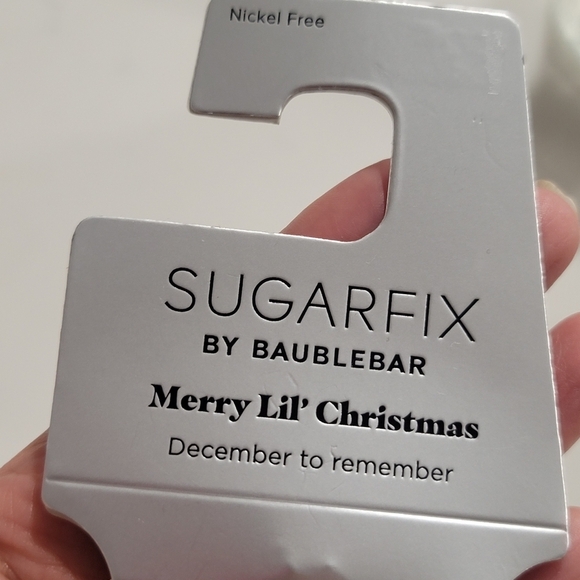 NEW SUGARFIX BaubleBar Drink And Be Merry Martini Daiquiri Earrings Gold - Picture 14 of 14